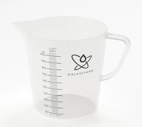 GALAXYFARM Miarka plastikowa 1000ml / 1L z podziałką
