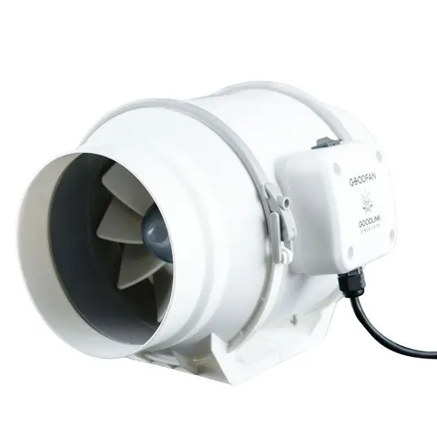 Wentylator kanałowy Good Fan 2 Speed 475m3/h / 560m3/h Ø150