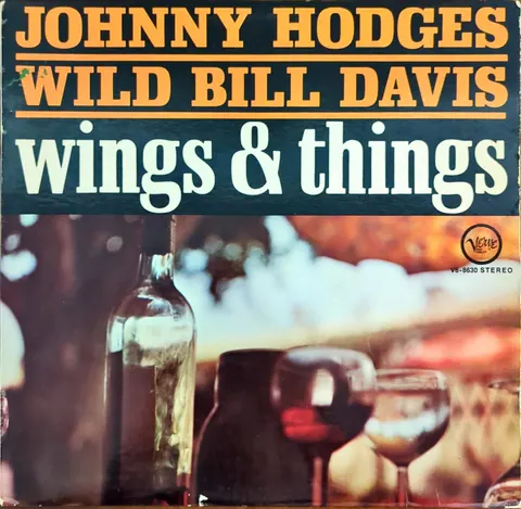 Johnny Hodges & Wild Bill Davis Wings And Things LP V68630 VG--