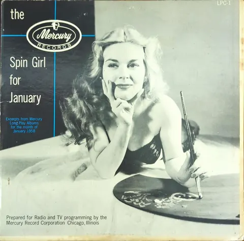 Spin Girl for January LP LPC31 Good
