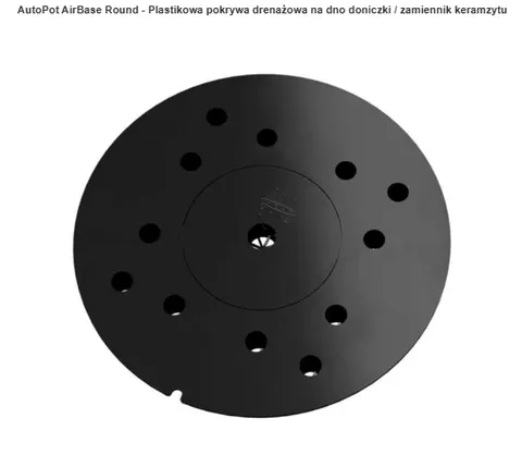 AirBase Round Autopot – Pokrywa Doniczki 20L / 25L | Zamiennik keramzytu