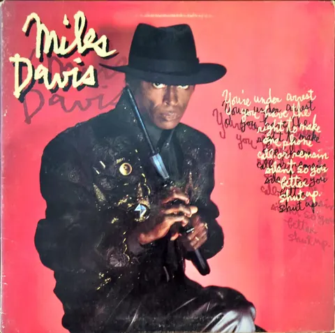 Miles Davis You're Under Arrest LP FC40023 EX