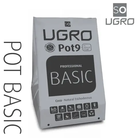 UGRO POT 9L PROFESSIONAL BASIC 900G Kostka Kokosowa NOWOŚĆ