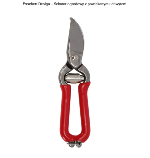 Esschert Design – Sekator ogrodowy z powlekanym uchwytem