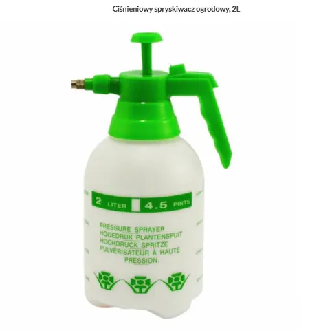 Ciśnieniowy spryskiwacz ogrodowy, 2L