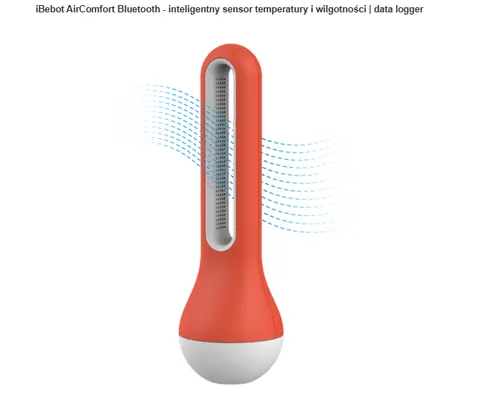 iBebot AirComfort Bluetooth - inteligentny sensor temperatury i wilgotności | data logger