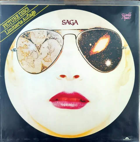 Saga Worlds Apart Picture Disc 2372107 VG+