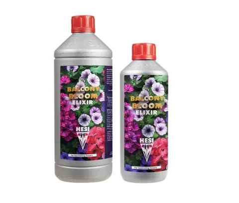 Hesi Balcony Bloom Elixir 1L – Kompletny nawóz odżywczy do roślin balkonowych