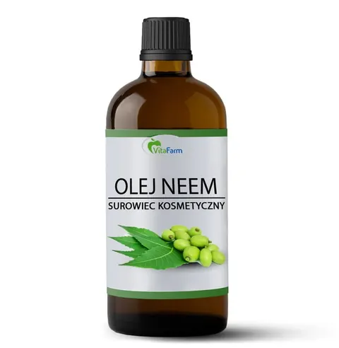 VitaFarm - Olejek Nierafinowany Neem 500ml -przeciw szkodnikom ,chorobom