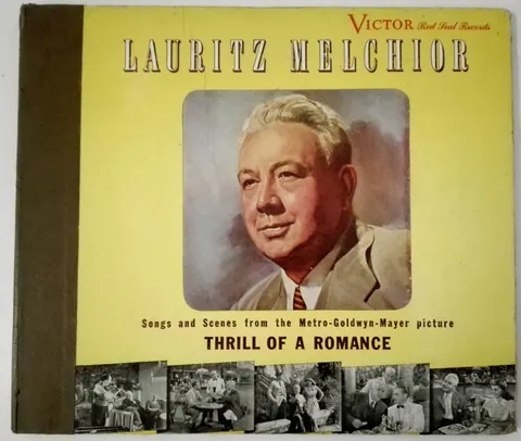 Album Lauritz Melchior - Thrill Of A Romance Victor 3 płyty