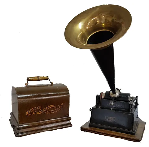 Fonograf GEM Model A Edison Bell - phonograph