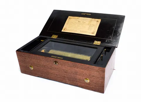 Musical box pozytywka ok. 1875, Strauss, Ricci, Rossini, Langdorff