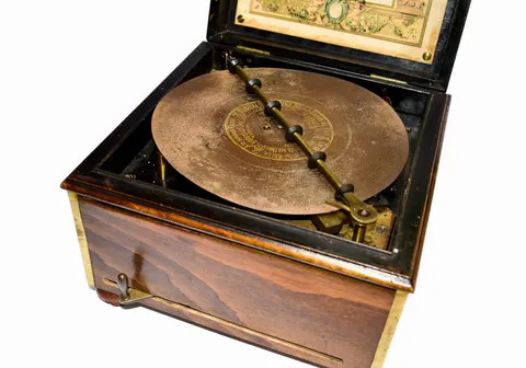 Symphonion nr 4 Music Box ok. 1900 + 14 dysków