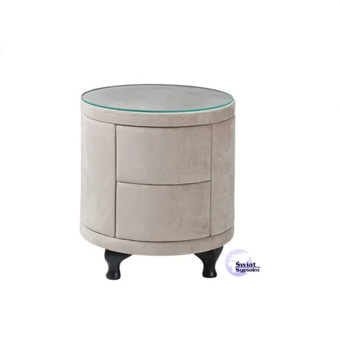 Stolik nocny okrągły ROYAL A - New Elegance