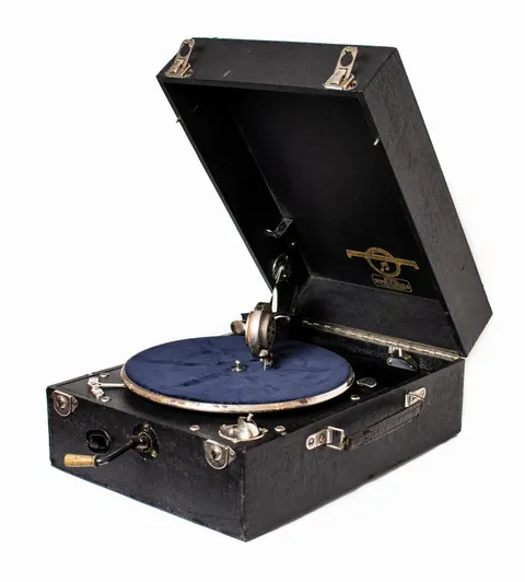 Walizkowy gramofon Columbia 201