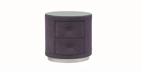 Stolik nocny okrągły Royal C - New Elegance