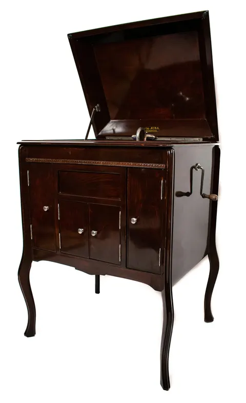Komoda gramofon The Alba Gramophone w szafce