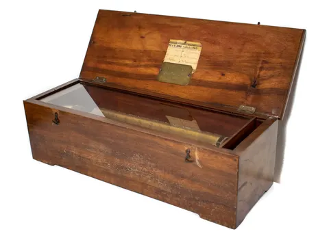Musical box pozytywka Paryż 1860 Norma Trubadur