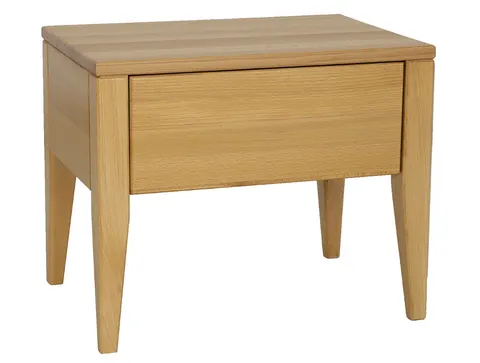 Szafka nocna / Stolik nocny SN 130 bukowa - DREWMAX / Kolekcja Retro