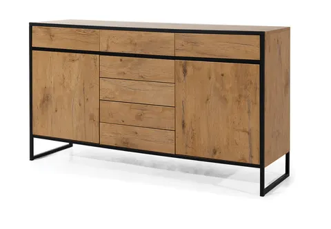 Komoda Loft 2D 7S, New Elegance