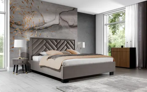 Łóżko Premium 77 w jodełkę, New Elegance