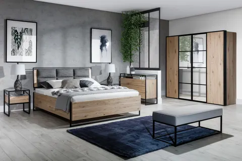 Sypialnia Glass Loft, New Elegance