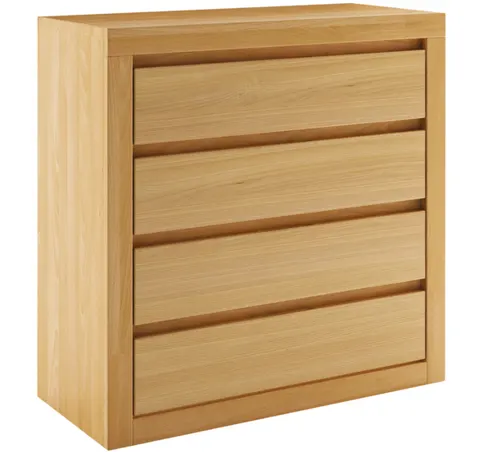 Komoda drewniana KD 403 Bukowa - Drewmax