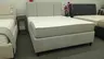 Łóżko kontynentalne CRISTIANO Easy Kontynent z pojemnikiem na pościel - Bed Design