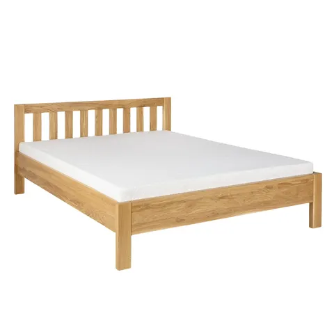 Łóżko drewniane dębowe LK 303 - Drewmax