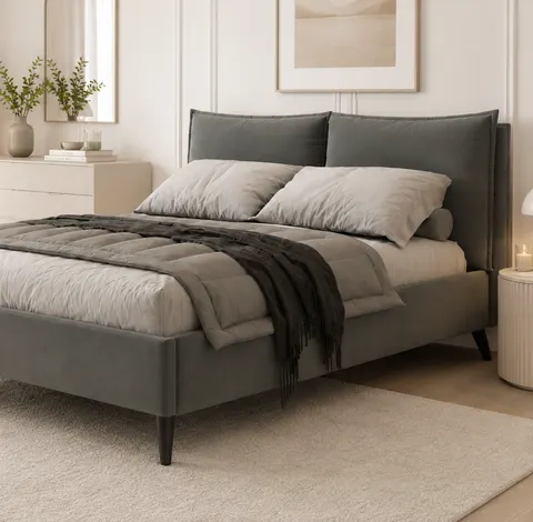 Łóżko 160x200 tapicerowane PILLOWS - New Design / OD RĘKI
