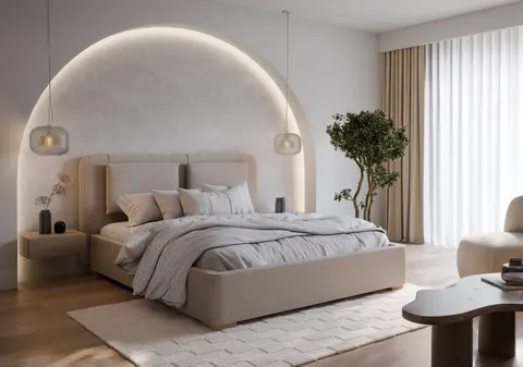 Łóżko tapicerowane Moon - New Design