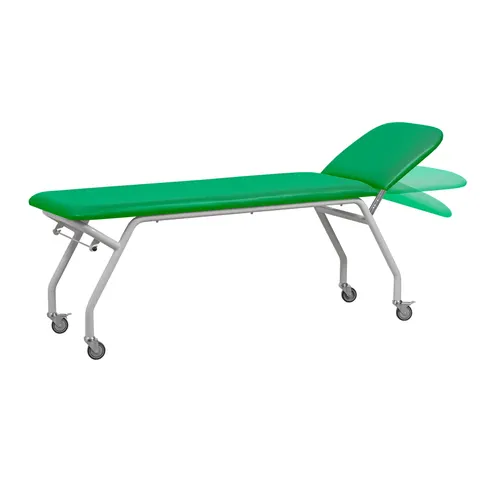 Kozetka metalowa 2-cz. | stała wysokość | reg. zagłówka - StoRe Basic