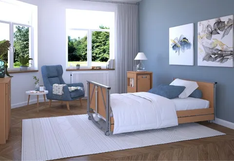Łóżko rehabilitacyjne obniżone Taurus 2 WIDE LOW 120 cm