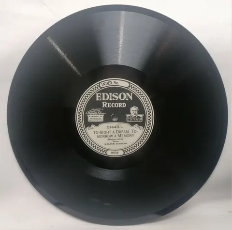 W. Scanlan To-night Dream/My Garden 51449 Edison