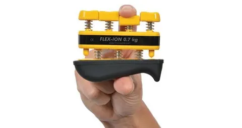 Trener dłoni i palców Flex-Ion żółty - 0,7 – 2,3 kg