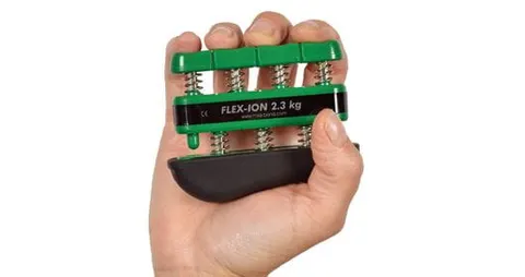 Trener dłoni i palców Flex-Ion zielony - 2,3 – 7,3 kg