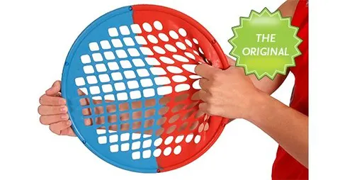 Siatka rehabilitacyjna Power-Web Combo czerwona/niebieska – opór średni/mocny