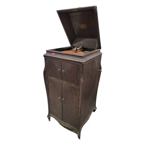 Gramofon słupkowy Victrola dębowy VV-XVI