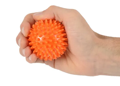 Piłka sensoryczna Mambo Max Massage pomarańczowa 6 cm