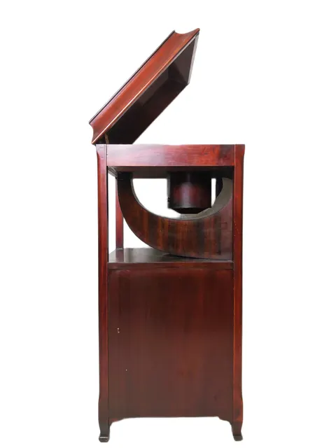 Gramofon słupkowy Keen-O-Phone Model IX, mahoń - USA, ok. 1912–1913