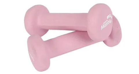 Hantle neoprenowe Mambo Max różowe 0,5 kg (2 szt.)
