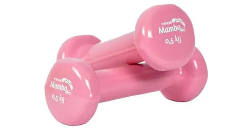 Hantle winylowe Mambo Max różowe 0,5 kg (2 szt.)