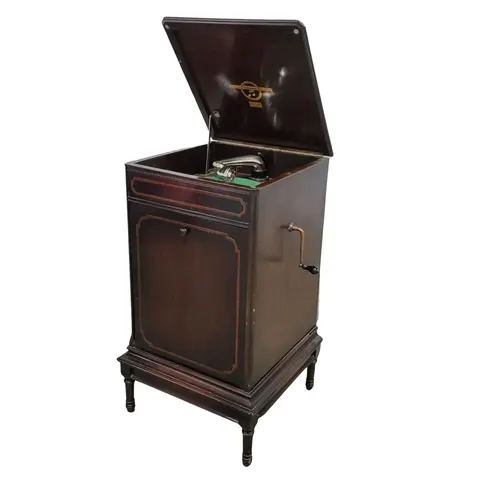 Gramofon słupkowy Columbia Viva-Tonal mahoń