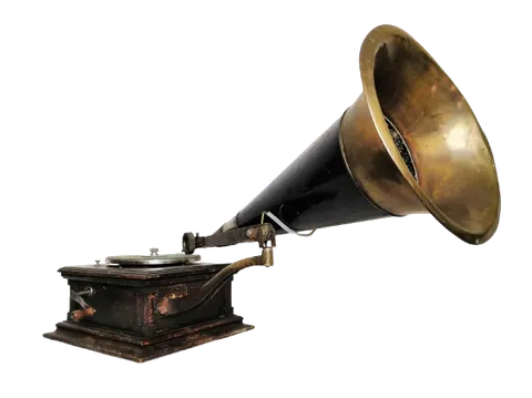 Gramofon z tubą Victor E Disc Phonograph