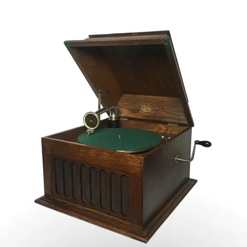 Gramofon biurkowy Pathe Model III Patefon