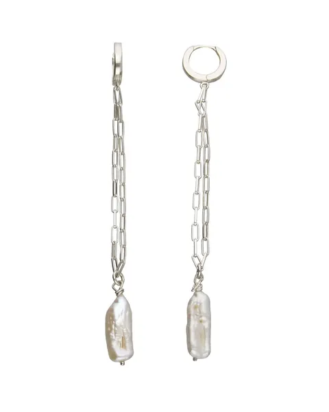 Kolczyki CHAIN PEARL