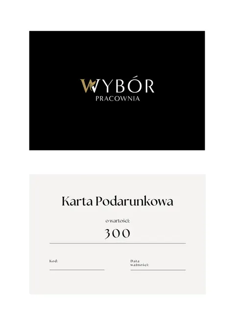 Karta podarunkowa online 300