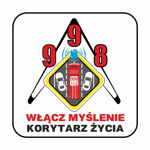Naklejka "Korytarz życia"