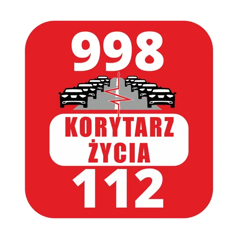 Naklejka "Korytarz życia"