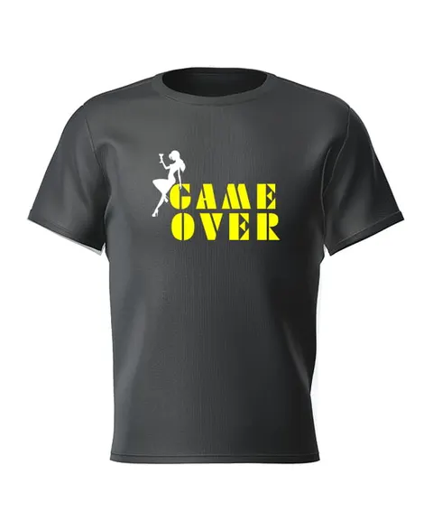 WIECZÓR KAWALERSKI GAME OVER - Koszulka męska